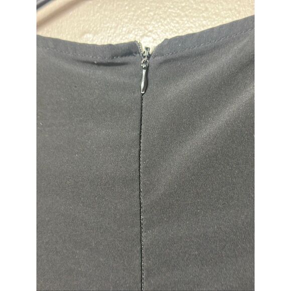 NWOT Albion Cap Sleeve Wrinkle Free Black Jumpsuit Romper One Piece Women's S - Picture 13 of 13